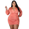 "Autumn Elegance – Plus Size Dresses That Embrace Your Curves"